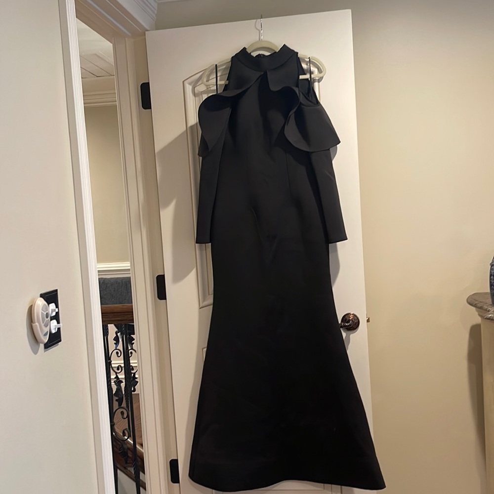 Black NERO by Jatin Varma mermaid dress